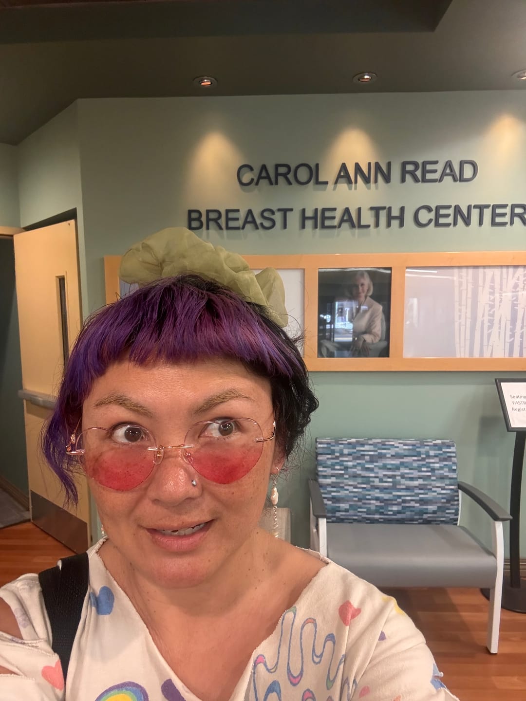 Customer photo review of Lovie Eyeglasses