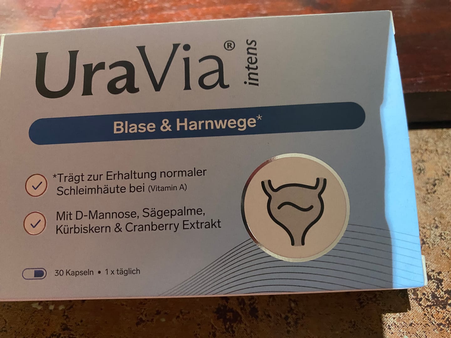 Customer photo review of UraVia® intens – Blase & Harnwege