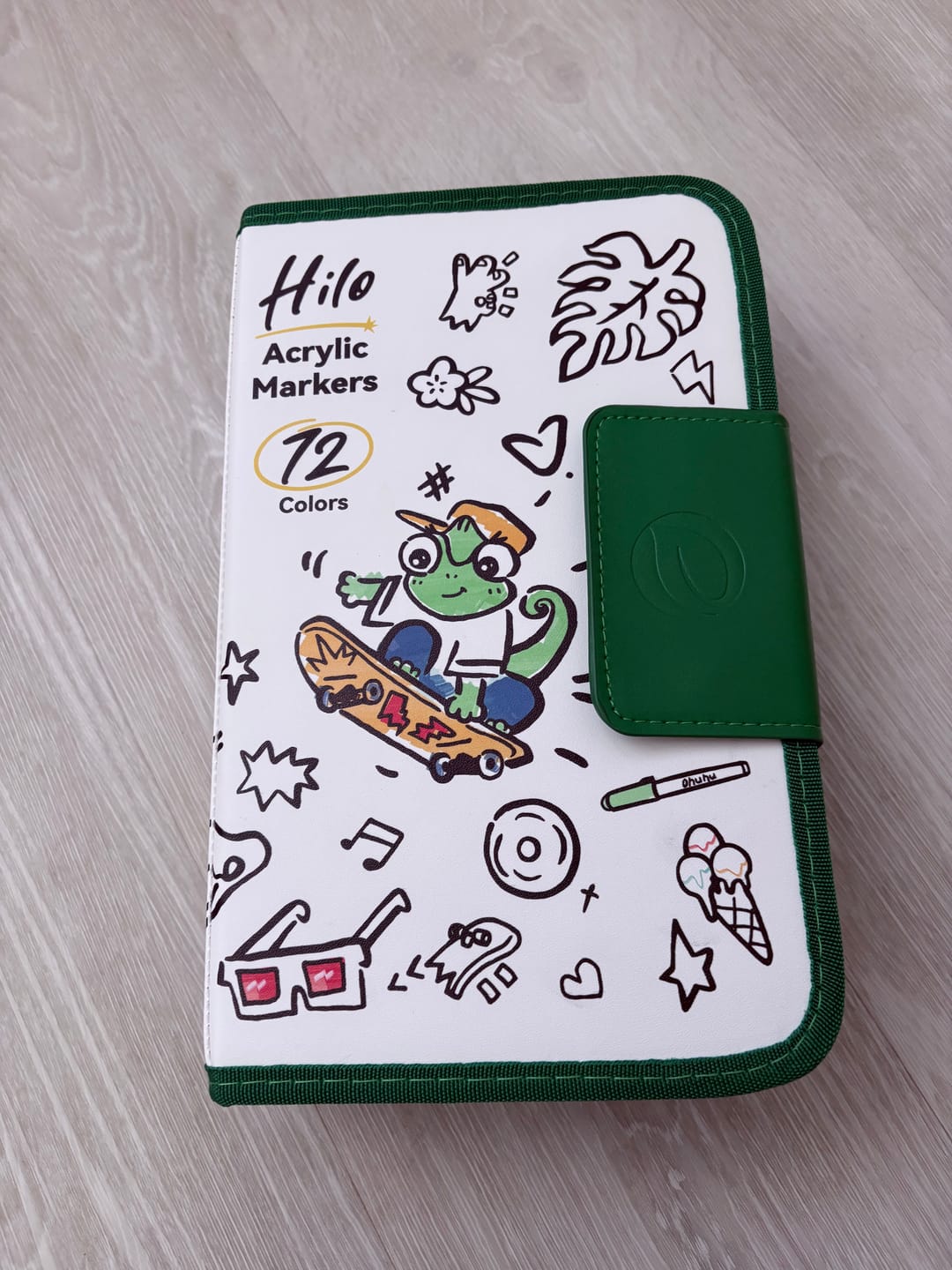 Customer photo review of Ohuhu Hilo Series Direct-ink Acrylic Paint Markers
