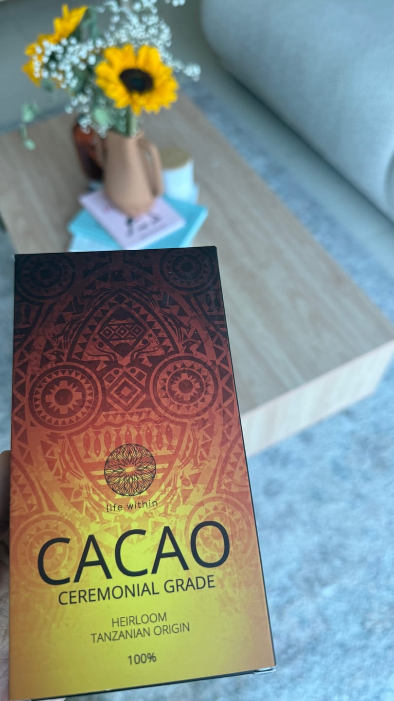 Customer photo review of 100% Ceremonial Grade Cacao