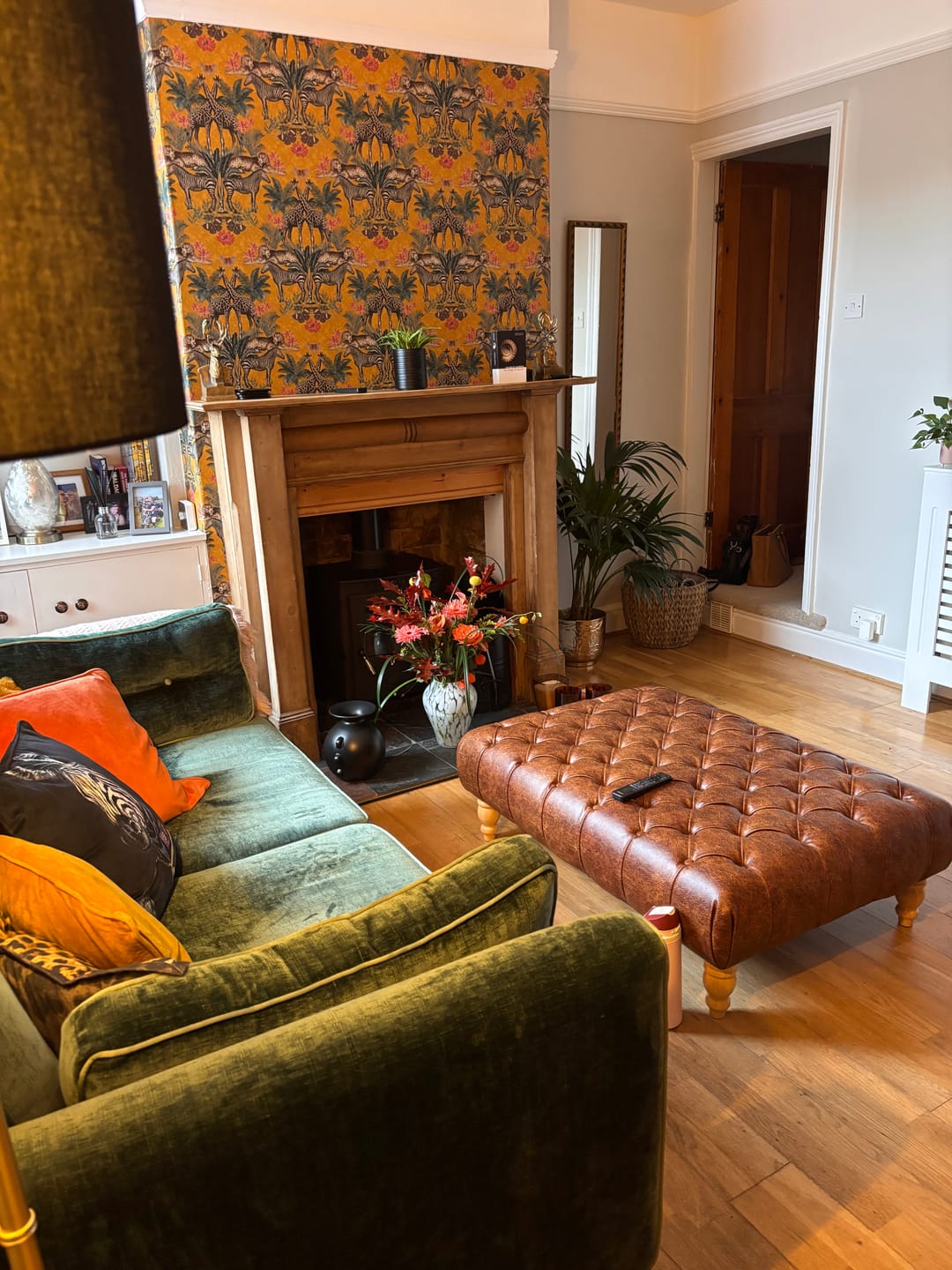 Customer photo review of Bespoke Chesterfield Ottoman Coffee Table – Handmade Luxury Footstool