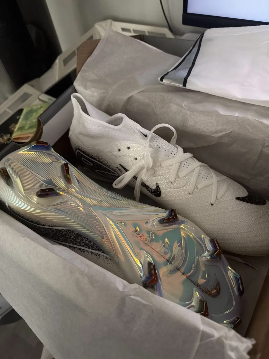Customer photo review of Mercurial Superfly 10 Elite FG Frosty Pack