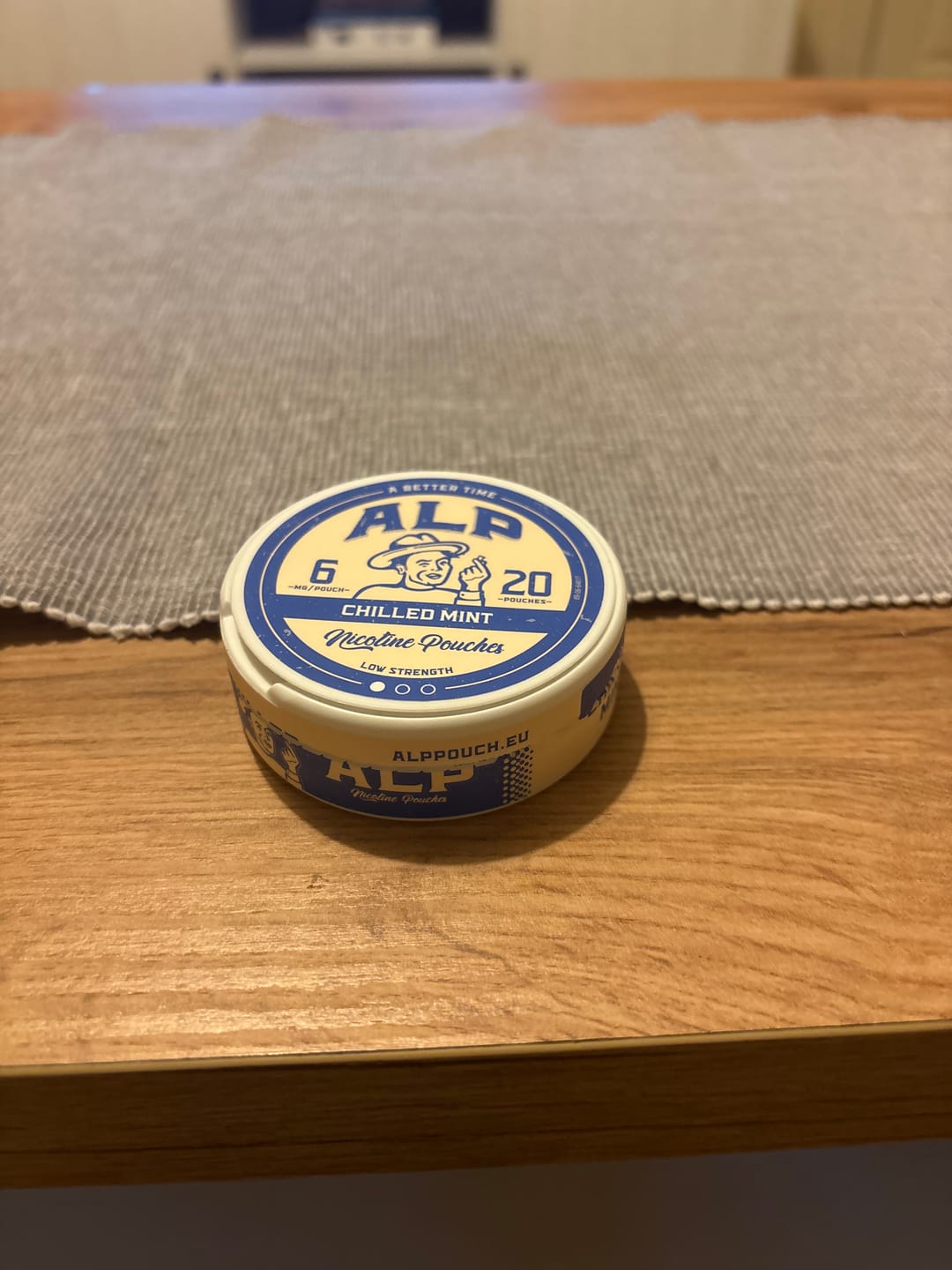 Customer photo review of Grape Ice Nicotine Pouches