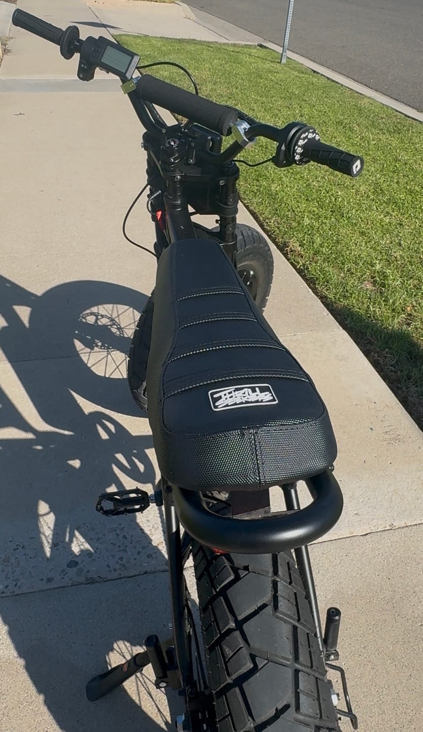 Customer photo review of Custom Seat Cover: Macfox X7L