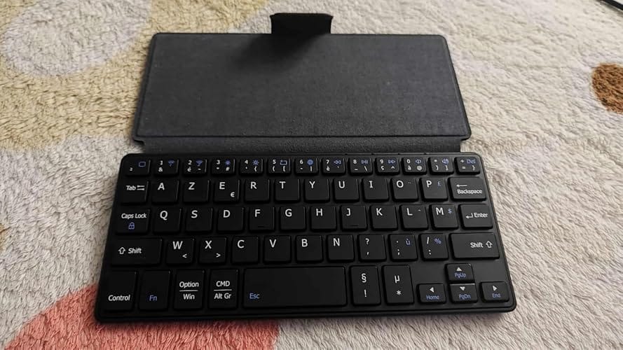 Customer photo review of AA OOS TypeNest™ Foldable Bluetooth Keyboard with Stand — Pairs 3 Devices