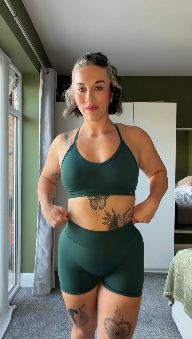 Customer photo review of The Elena Noor Collection - Supportive Sports Bra