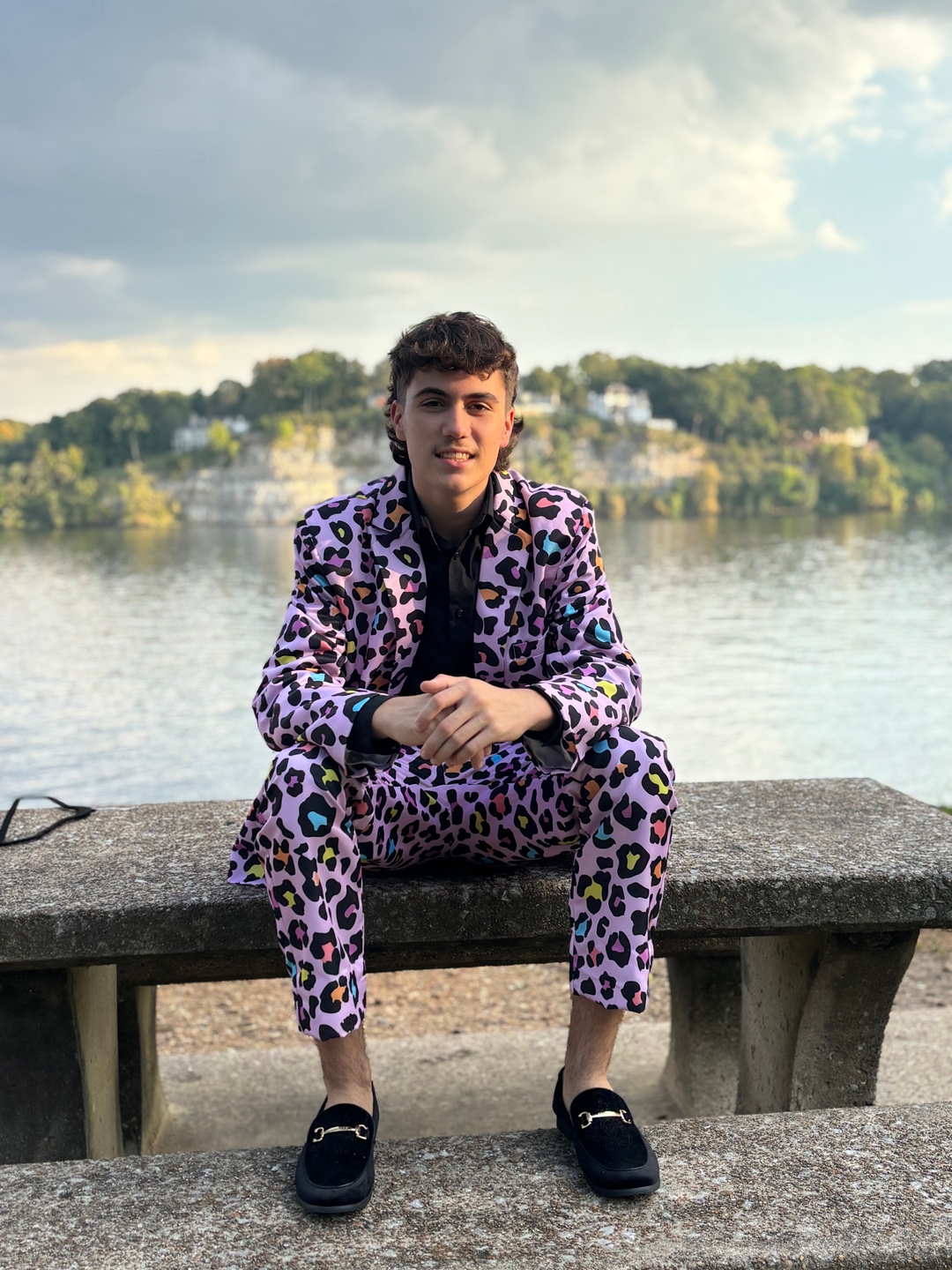 Leopard Men's Party Costumes-Theme Party 2 or 3pcs Suit set-Blazer Pants & Vest golf outfit inspiration from Golf Gentry