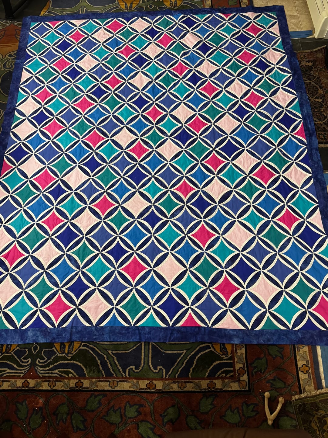 Customer photo review of 12" Skinny Pineapple Trim Tool, Creative Grids