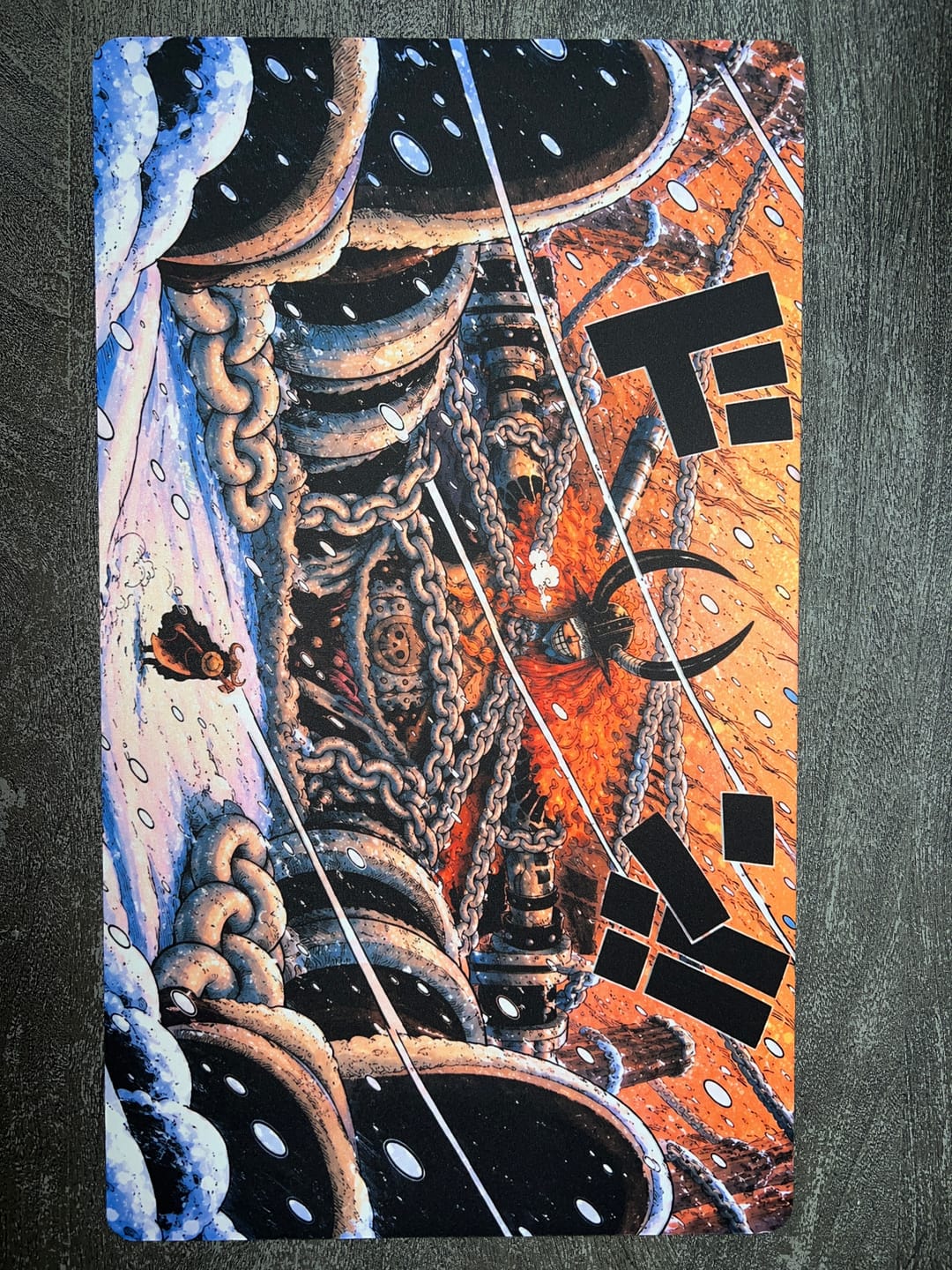 Customer photo review of "CUSTOM" Neopren Playmat (One Piece)
