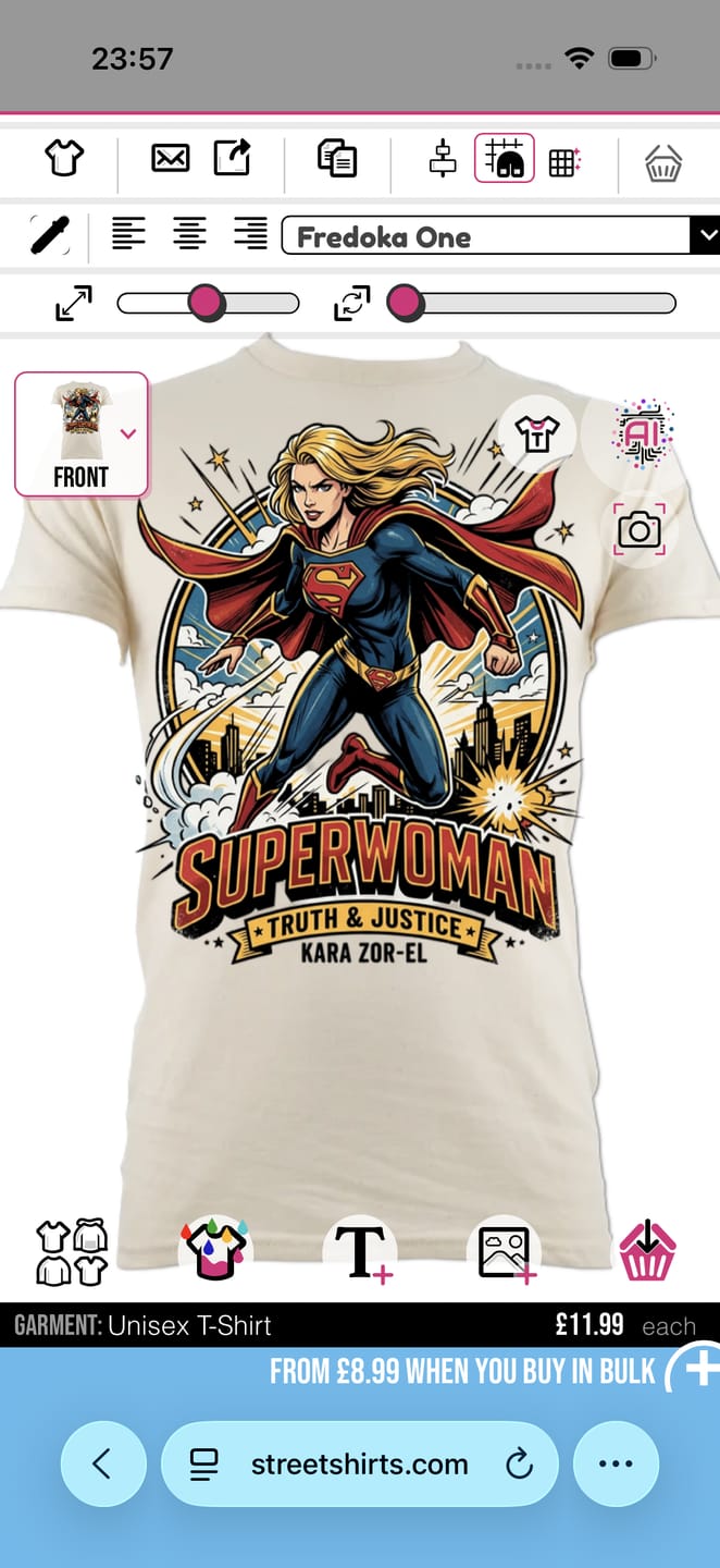 Customer photo review of Unisex T-Shirt
