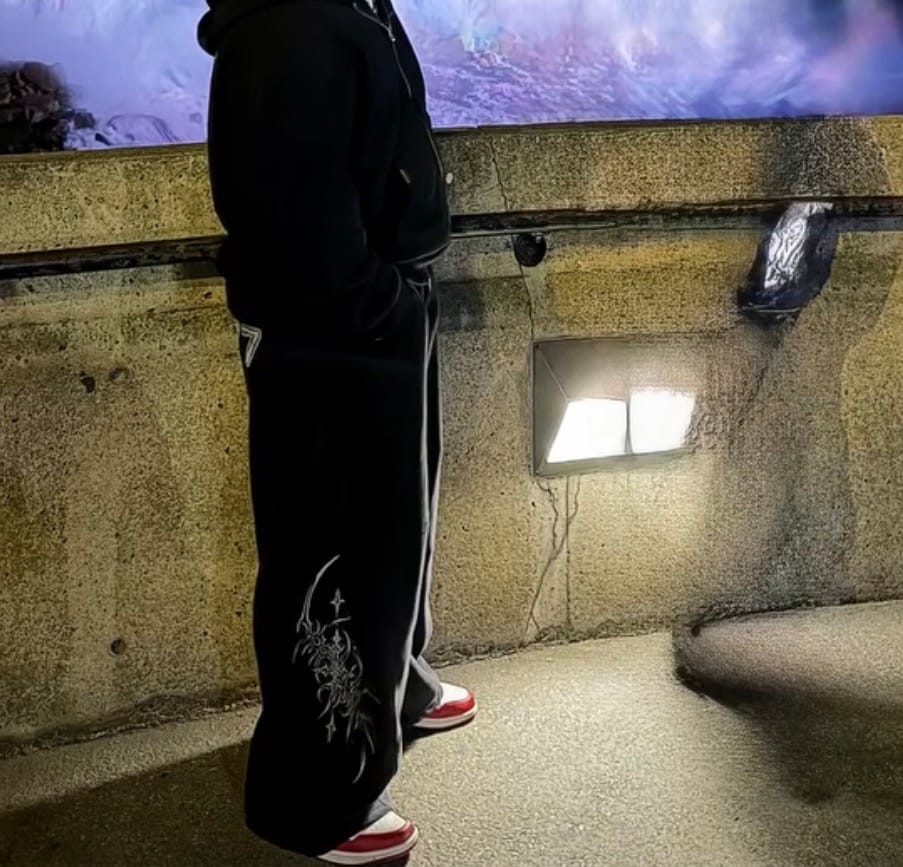 Customer photo review of Aelfric Eden Blade Baggy Barrel Sweatpants