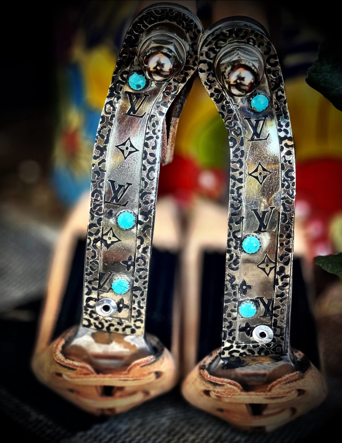 Customer photo review of Custom Stirrups Design