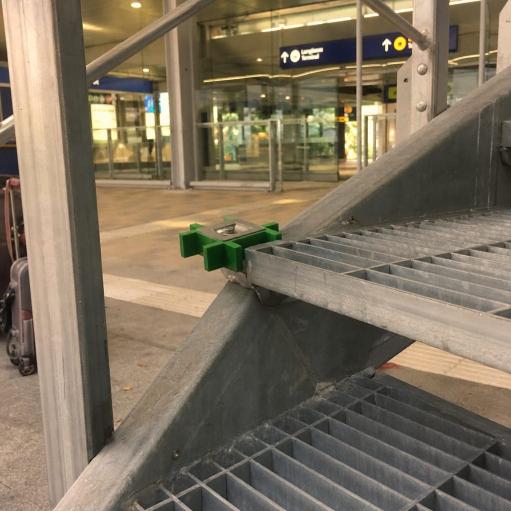 Customer photo review of 316 Steel Grating Clips Complete Set with Bolts C M L Types