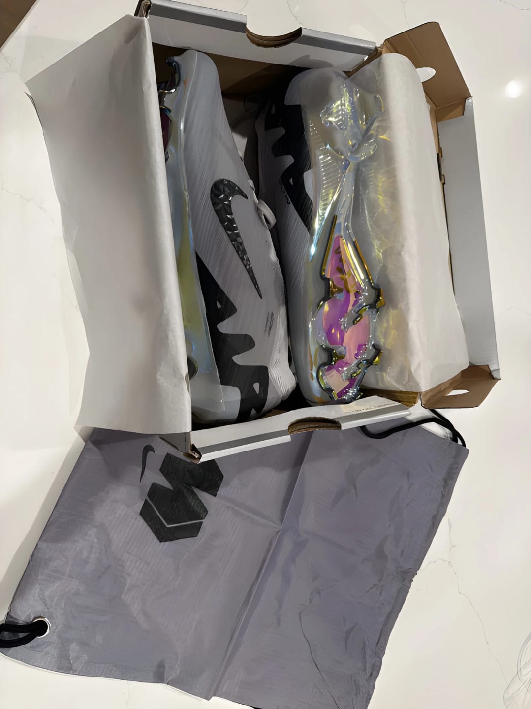Customer photo review of Mercurial Vapor 15 Elite AG Rising Gem