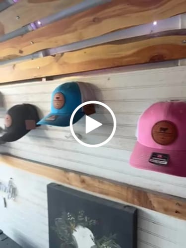 Customer video review of Richardson 112 Genuine Leather Patch Hats Laser Engraved