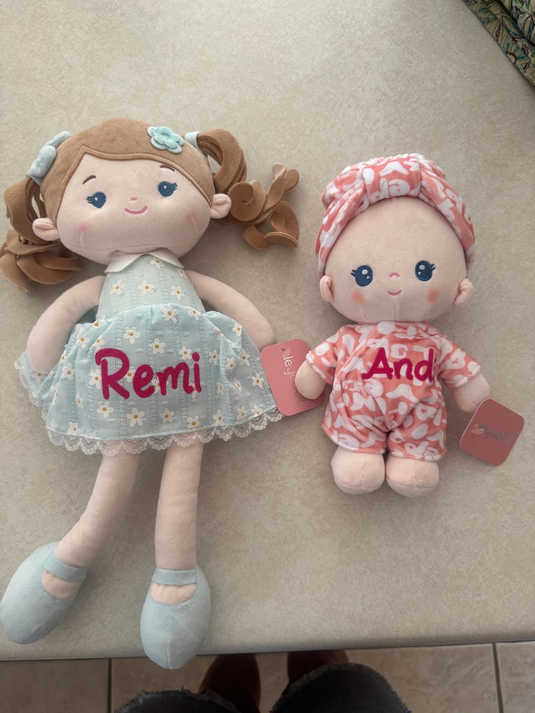 Customer photo review of Personalized Lulu Baby Girl