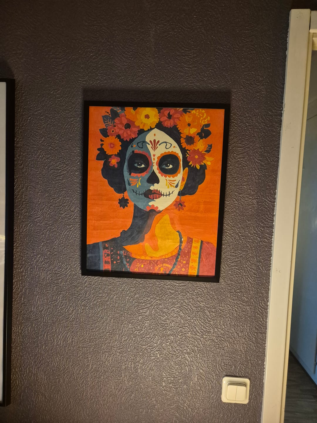 Customer photo review of Los Muertos | Paint by Number