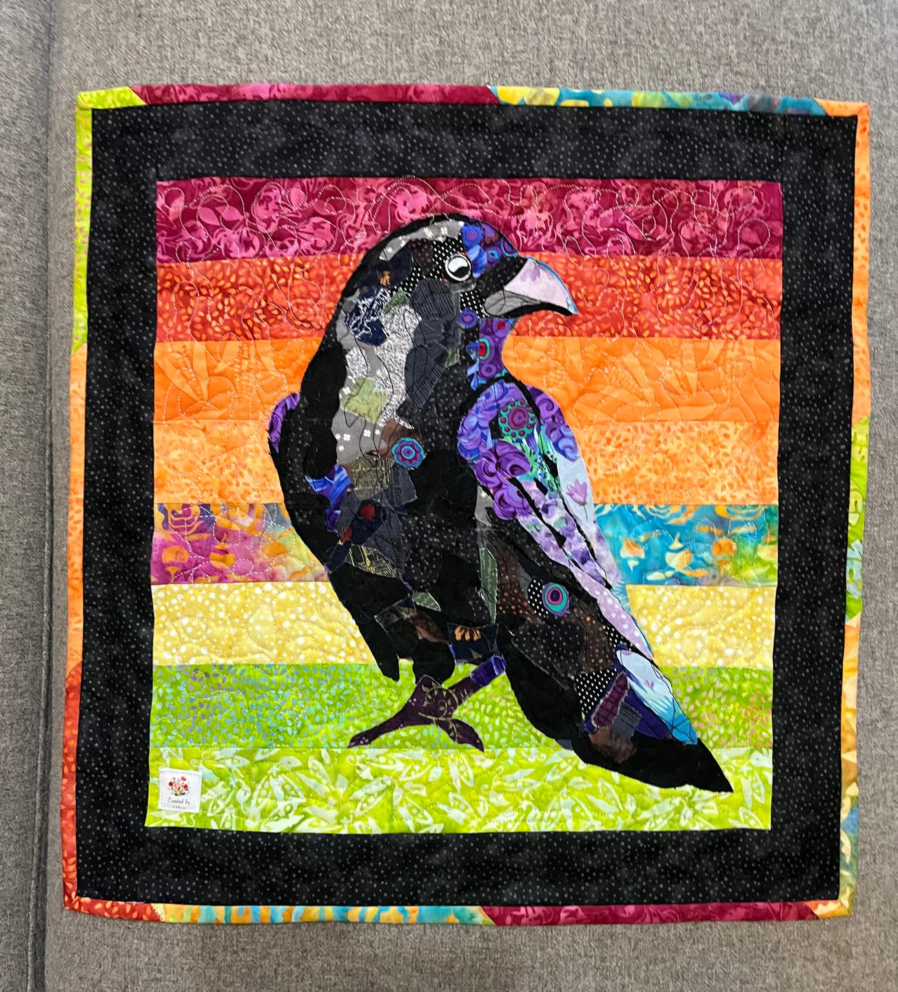 Customer photo review of Raven Downloadable Pattern