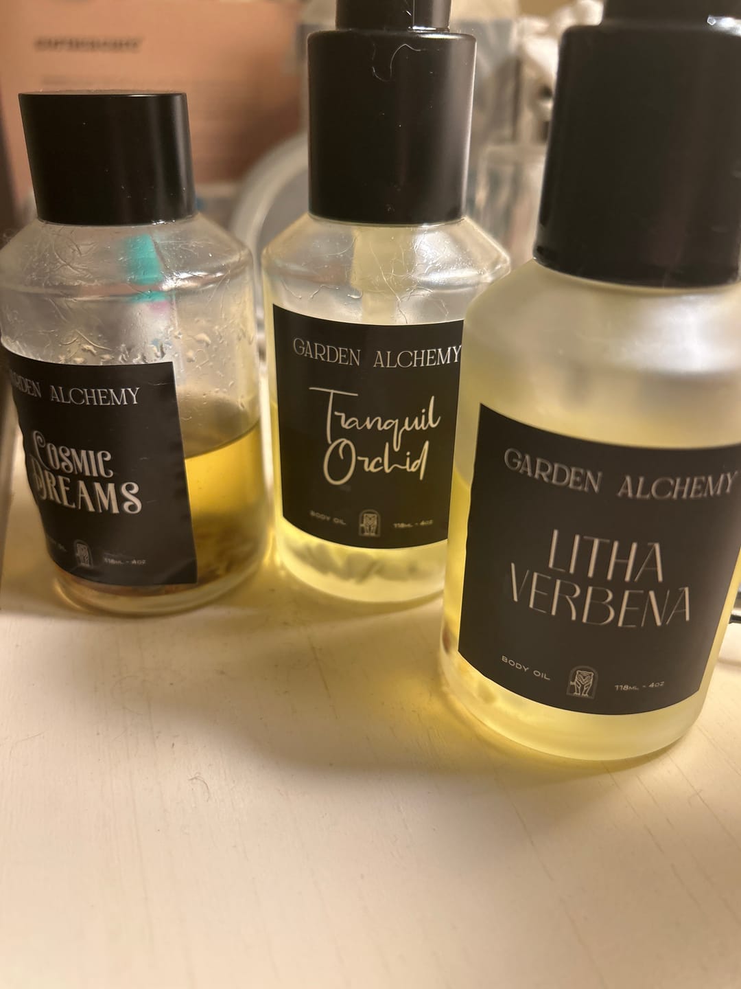 Customer photo review of COSMIC DREAMS W/MAGNESIUM BODY OIL