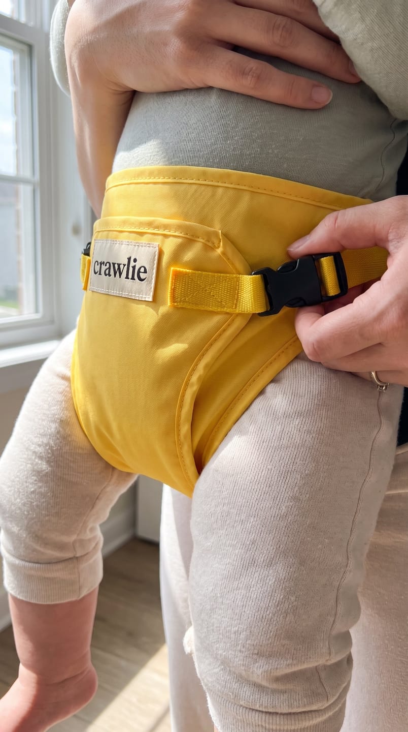 Customer photo review of Crawlie™ Portable Mealtime Harness