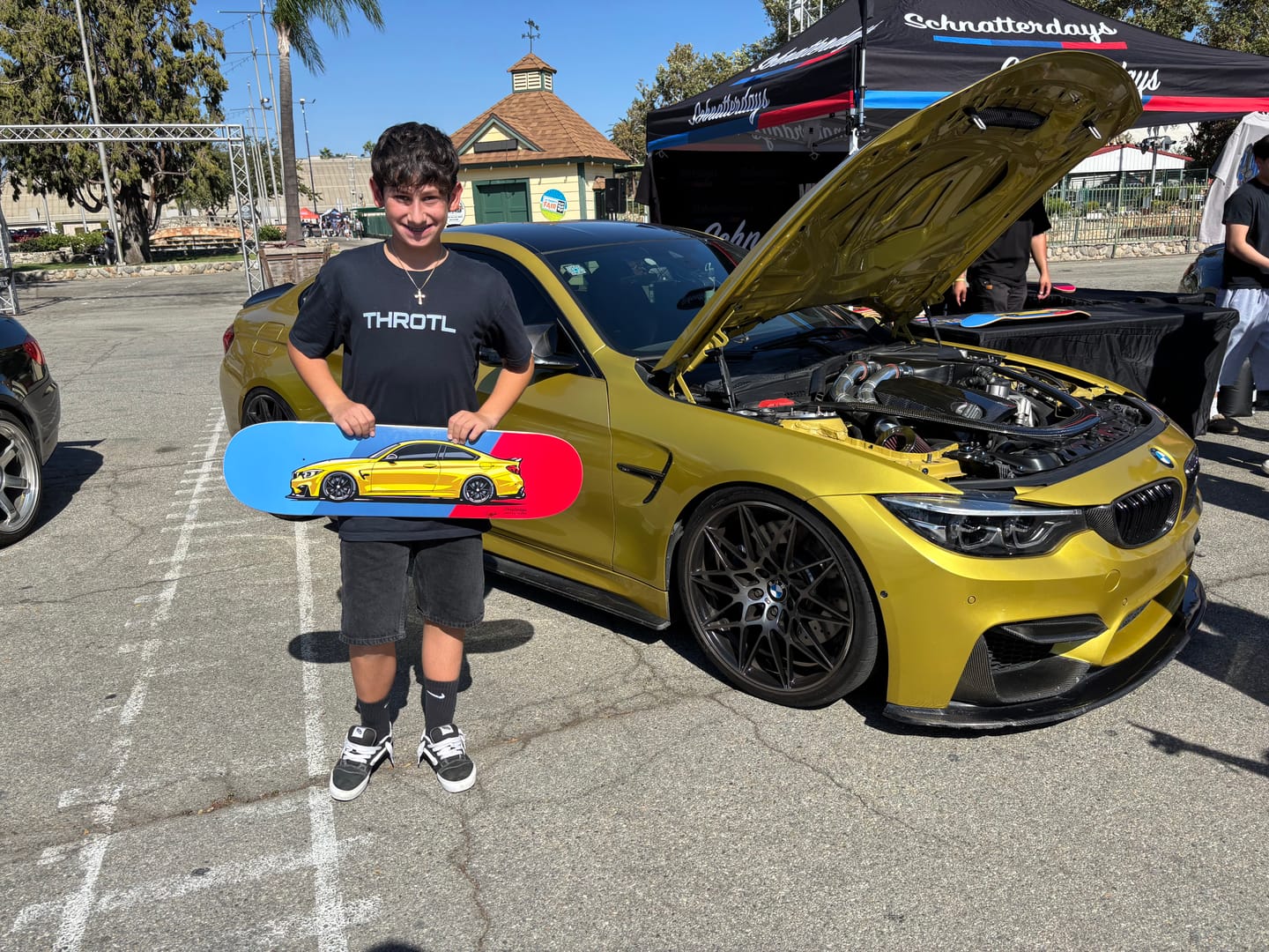 Customer photo review of *SIGNED* M4 SKATE DECK