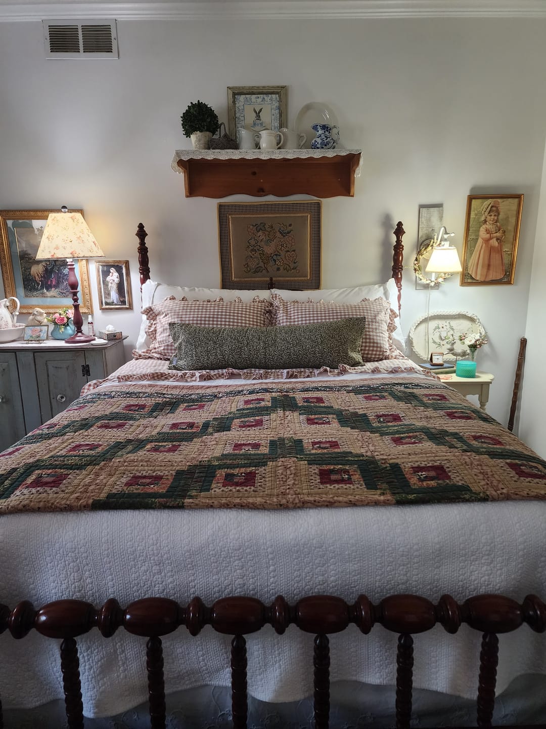 Customer photo review of Louie in Green - 12x20" | 12x40"