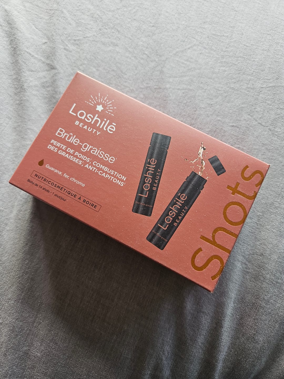 Customer photo review of Shots Brûle-graisse - 2 mois