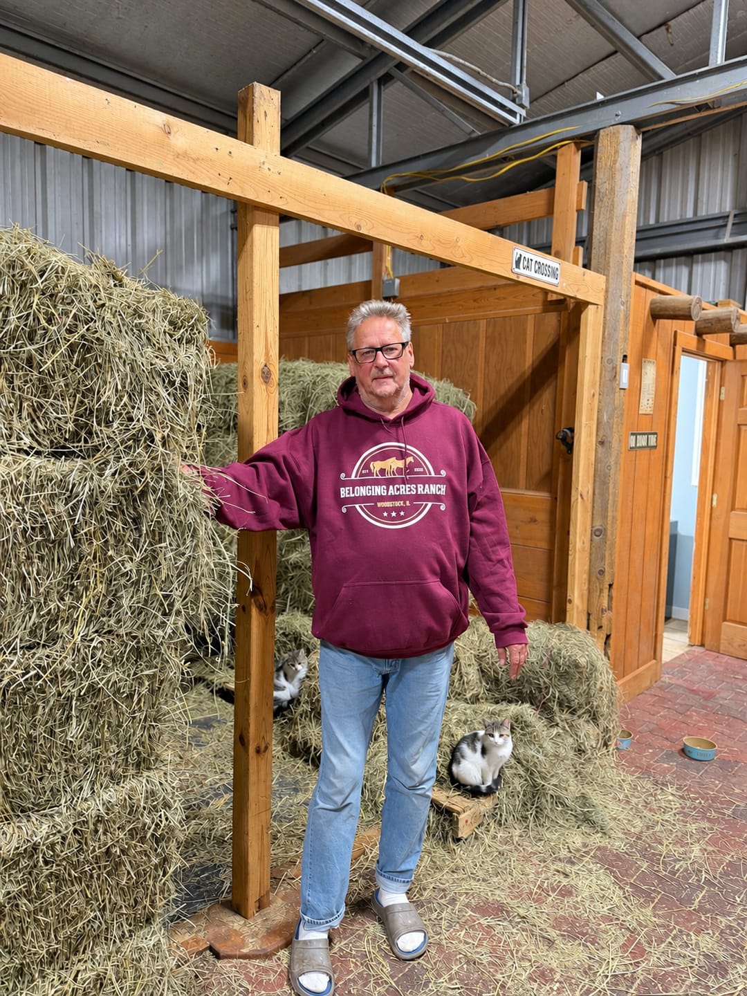 Customer photo review of HORSE RANCH CUSTOM HOODIE H6