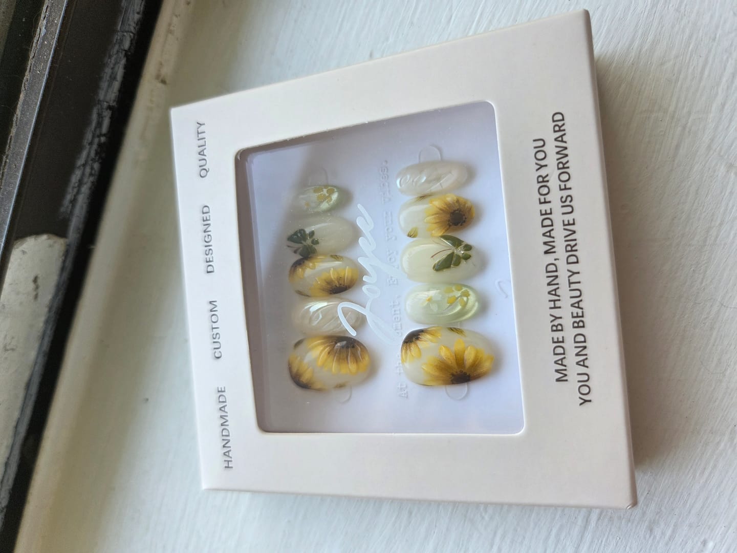 Customer photo review of Sunflower — Golden Noise