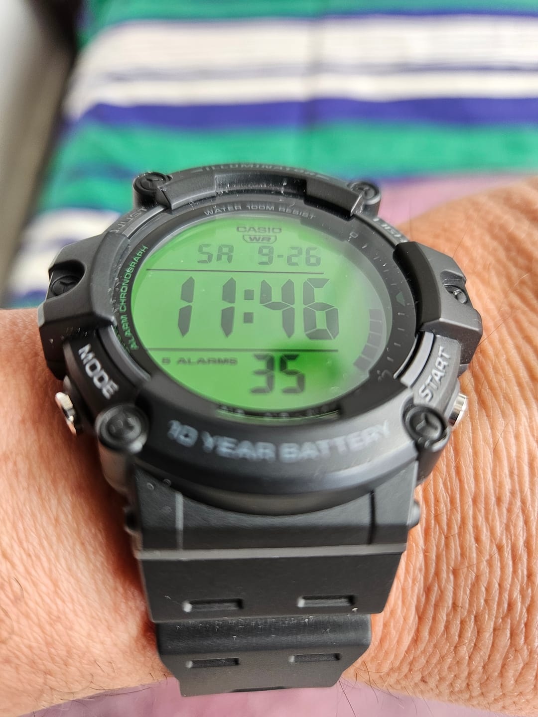 Customer photo review of Reloj Casio Vintage AE-1500WHC-1A Verde