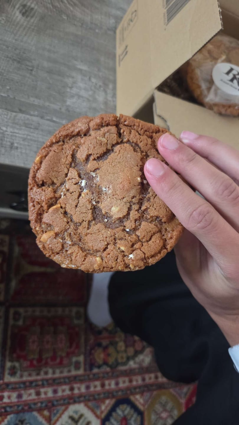 Customer photo review of Snickers Cookies