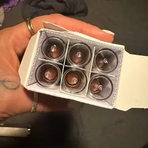Customer photo review of Lunga Durata Rossetto Opaco Set 6 Pezzi Resistente All’Acqua