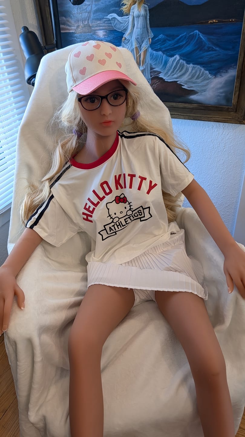 Customer photo review of US Stock - 150cm Niko Plus #14 Realistic TPE Sex Doll Small Breasts Adult Love Doll