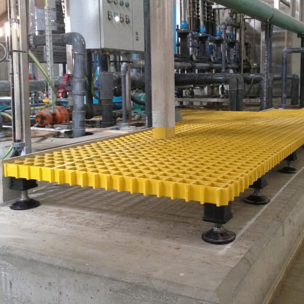 Customer photo review of Elevated Grating Feet Square Mesh 10-25mm 25-70mm Height