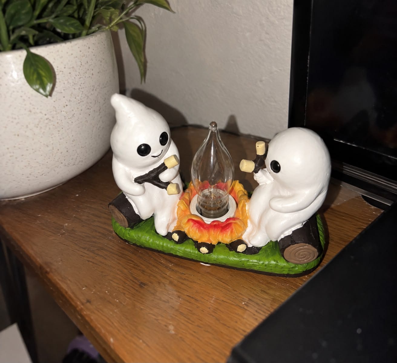 Customer photo review of Ghost Campfire Night Light™