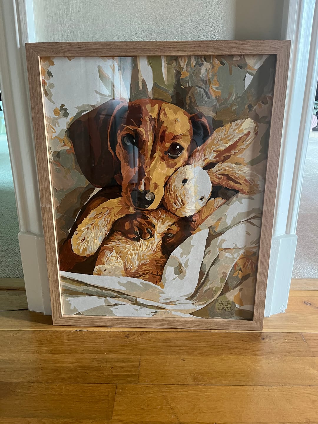 Customer photo review of Goodnight! | Paint by Number