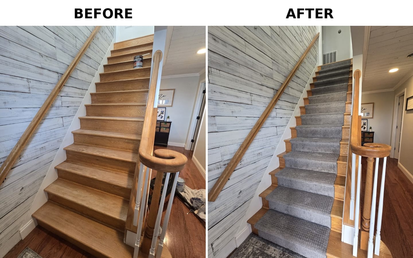 Customer photo review of Ultimate Image Evening Slipper DIY Stair Runner