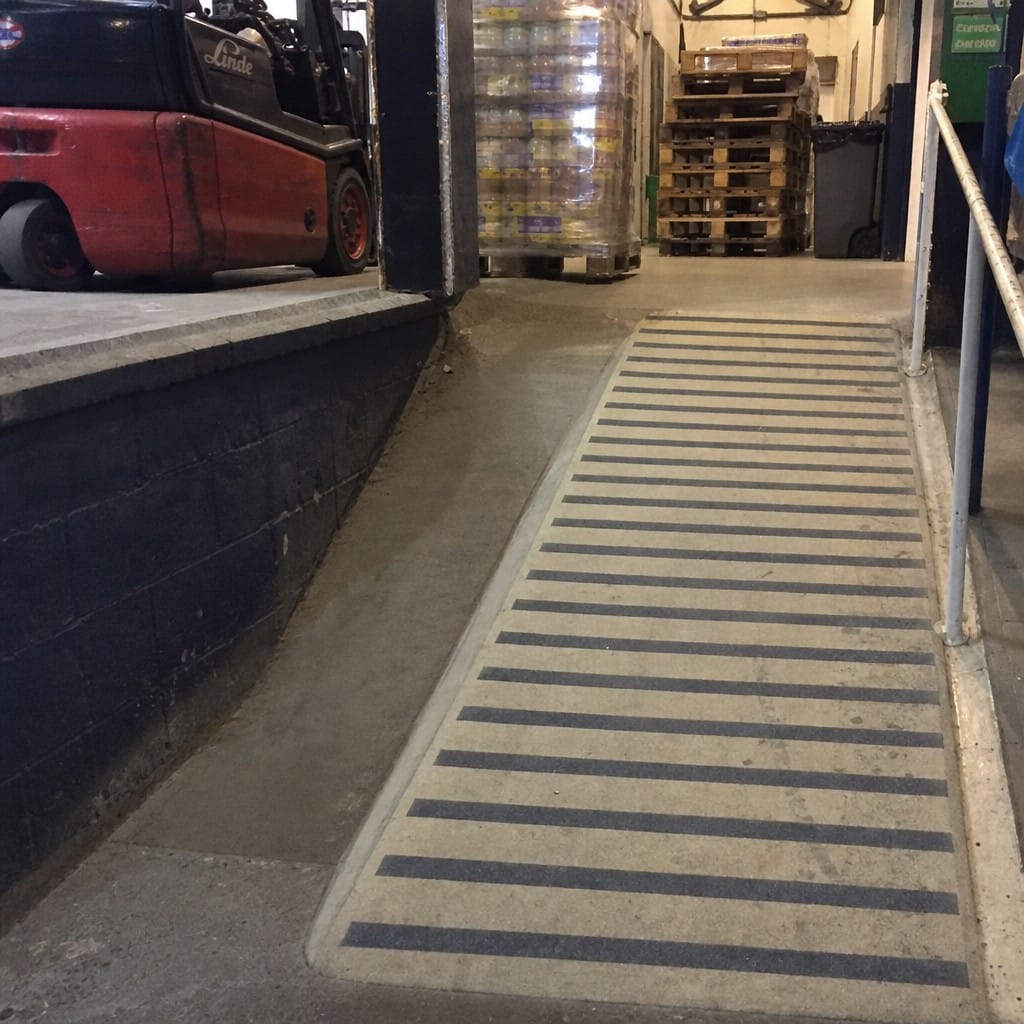 Customer photo review of GRP Decking Strip 90mm Non Slip 1m 1.5m 3m Lengths