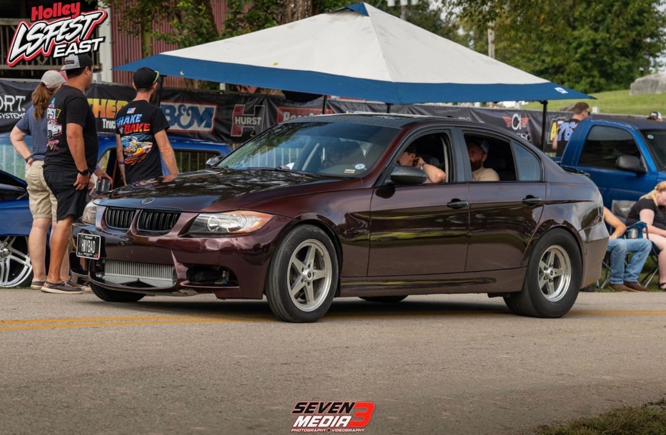 Customer photo review of Glossy Metallic Black Rose Color PPF (Paint Protection Film)