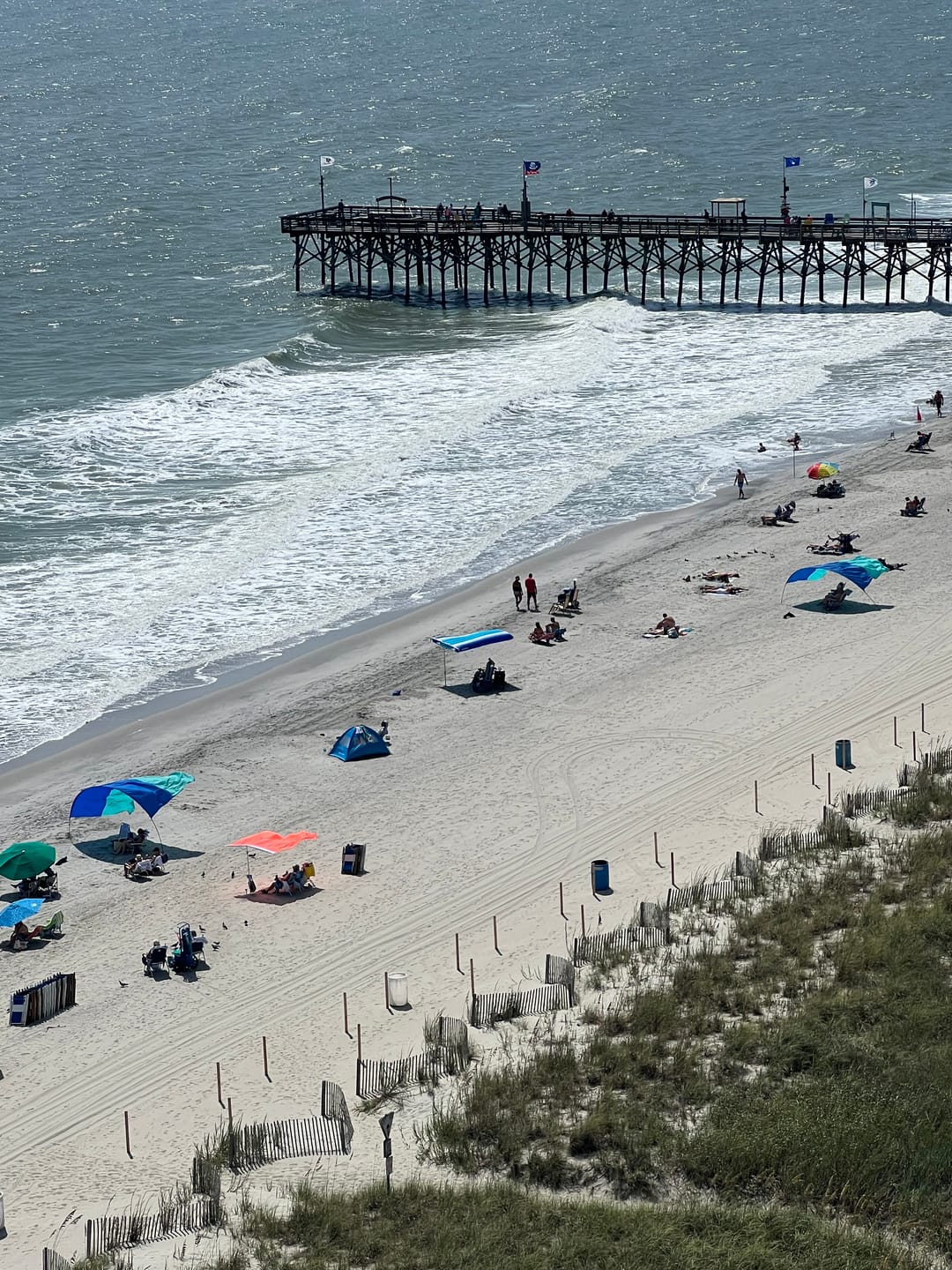 Customer photo review of ShadeSock™ - Wind-Inflating, Silent Beach Shade