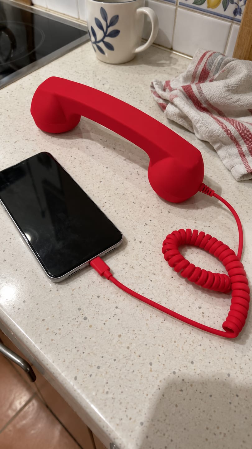 Customer photo review of Telefono de los 80s