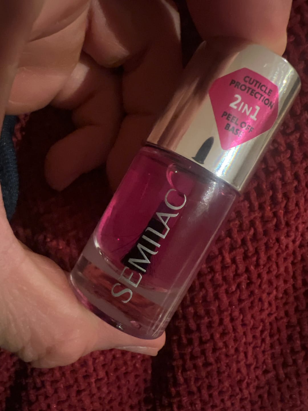 Customer photo review of Semilac Jelly Nail Tape 7ml