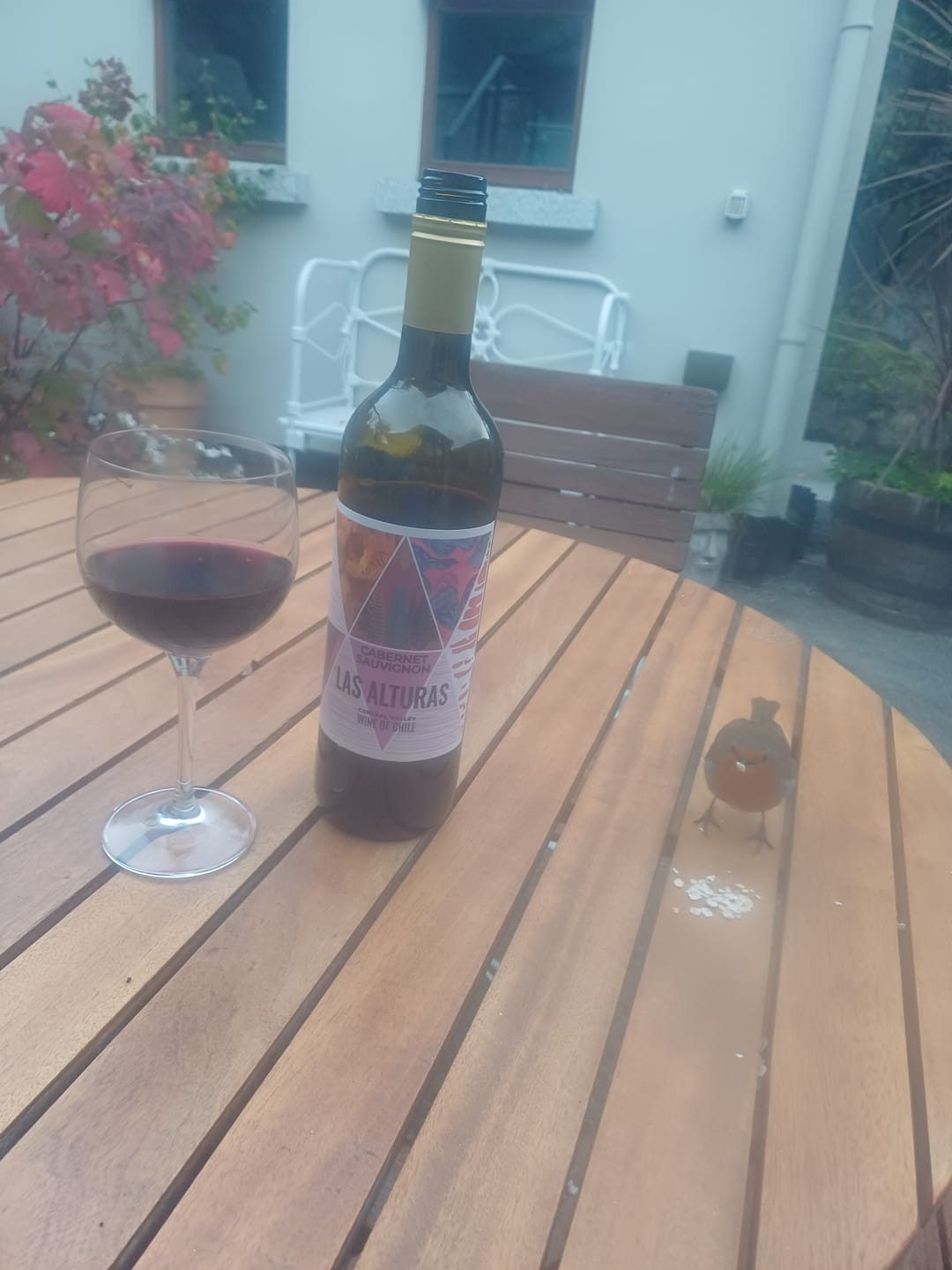 Customer photo review of Las Alturas Cabernet Sauvignon