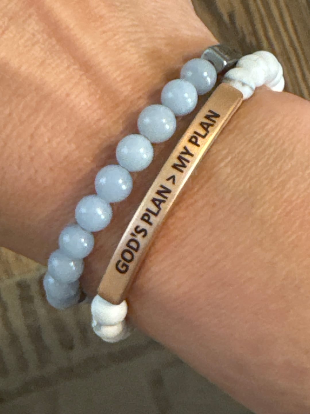Customer photo review of GOD'S PLAN > MY PLAN (EXCLUSIVE LIFE SURGE ENGRAVING)