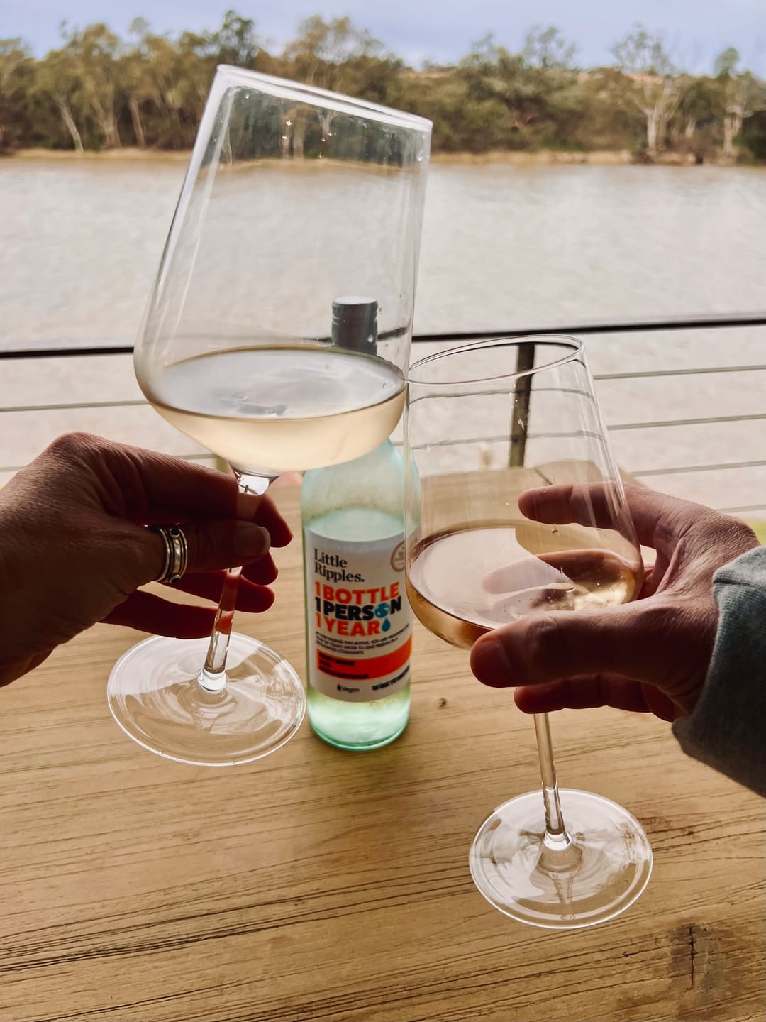 Customer photo review of Zero Sugar Pinot Grigio & Pinot Noir – Australian Wine | 2 Pack