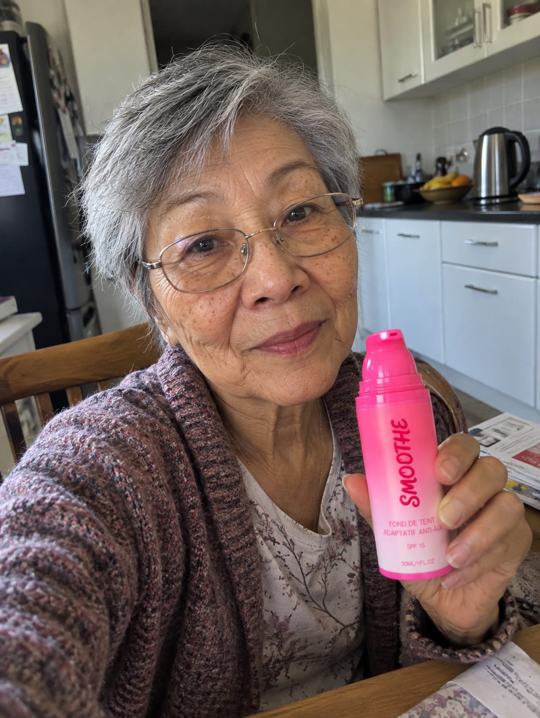 Customer photo review of Fond de Teint Adaptatif Anti-Âge