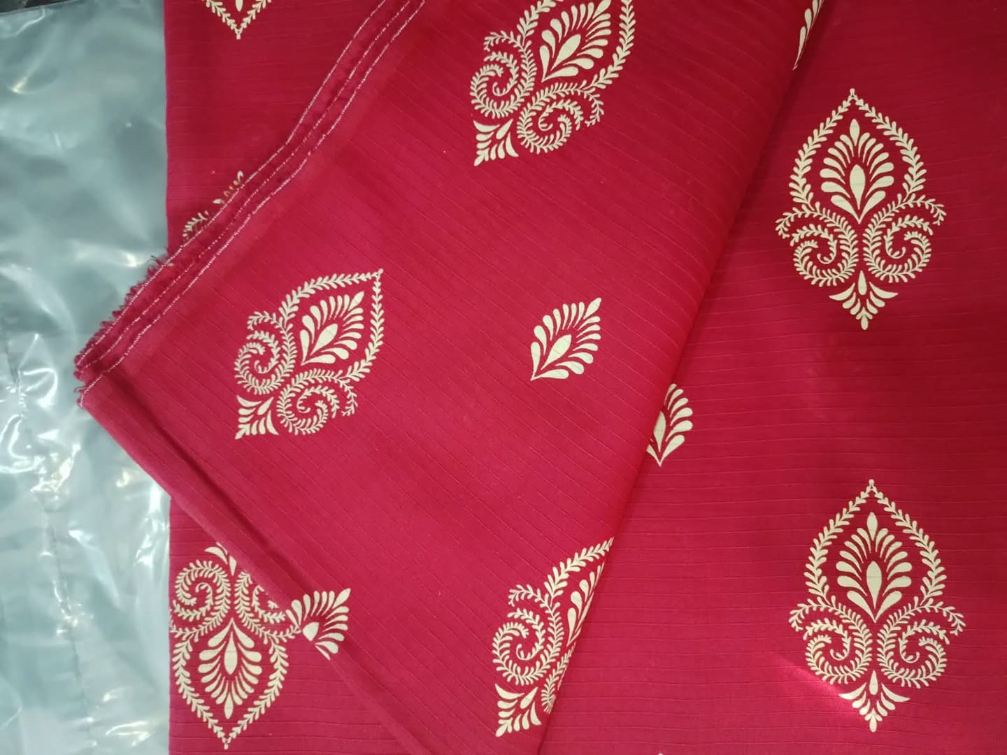 Customer photo review of Black Heritage — Printed Khaddar 2-Piece Unstitched Suit