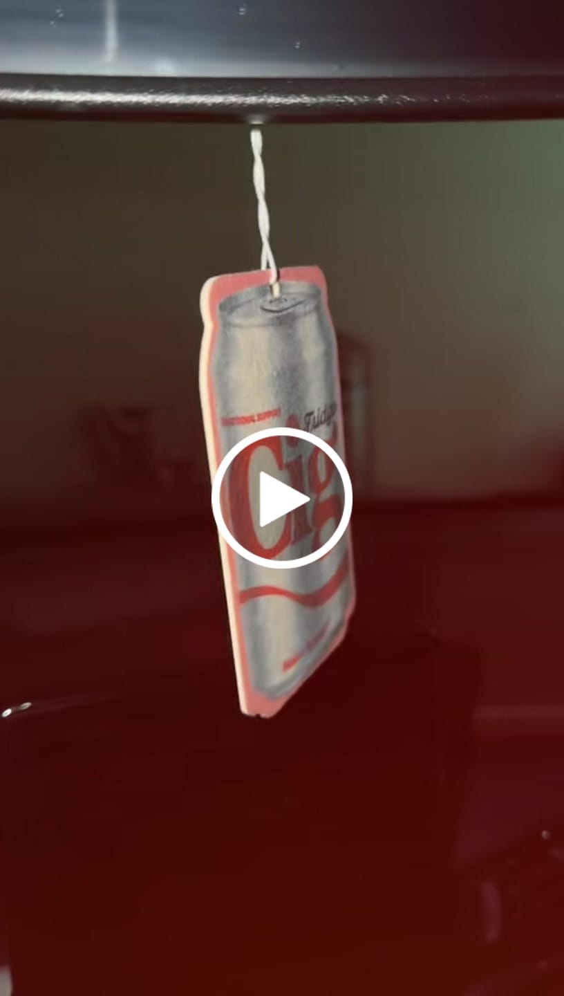 Customer video review of Fridge Cig Air Freshener