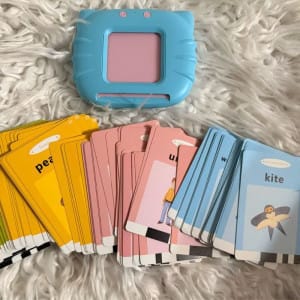 Customer photo review of MyFirstWords™ — Talking Flash Cards for Toddlers