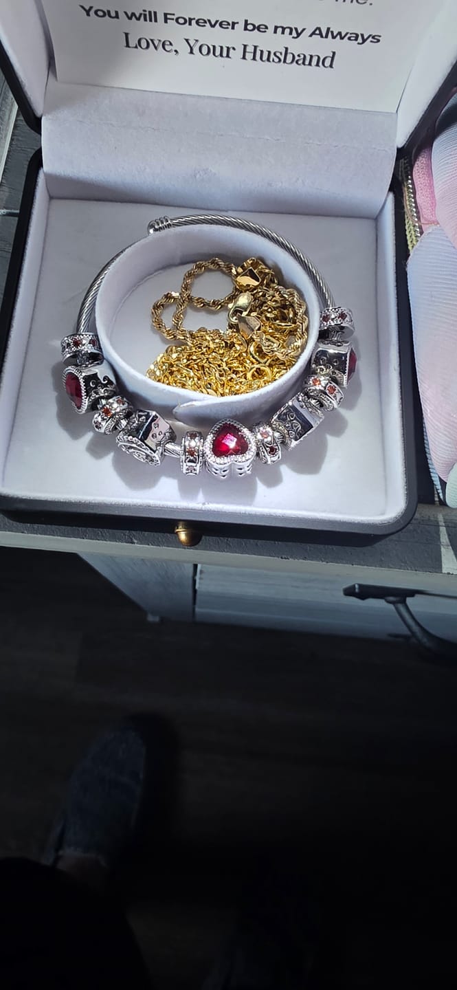 Customer photo review of To My Wife - You Are The Best Thing Bracelet
